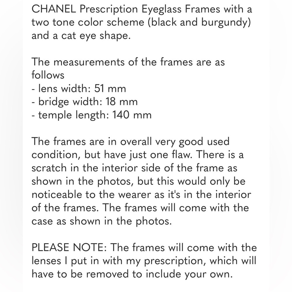 Chanel Eyeglasses - Picture 7 of 7